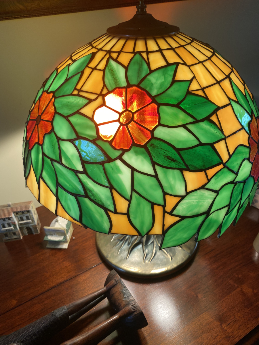 Stained Glass Lamp by Michael S Lawrence - 8 